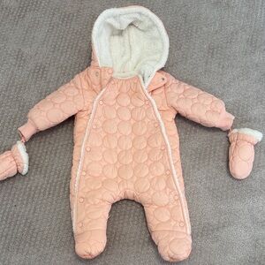 Urban Republic Blush Quilted Kids Footie